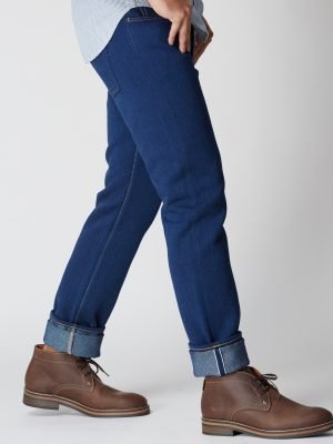 BN Natural Blue Slim Tapered Selvedge Denim