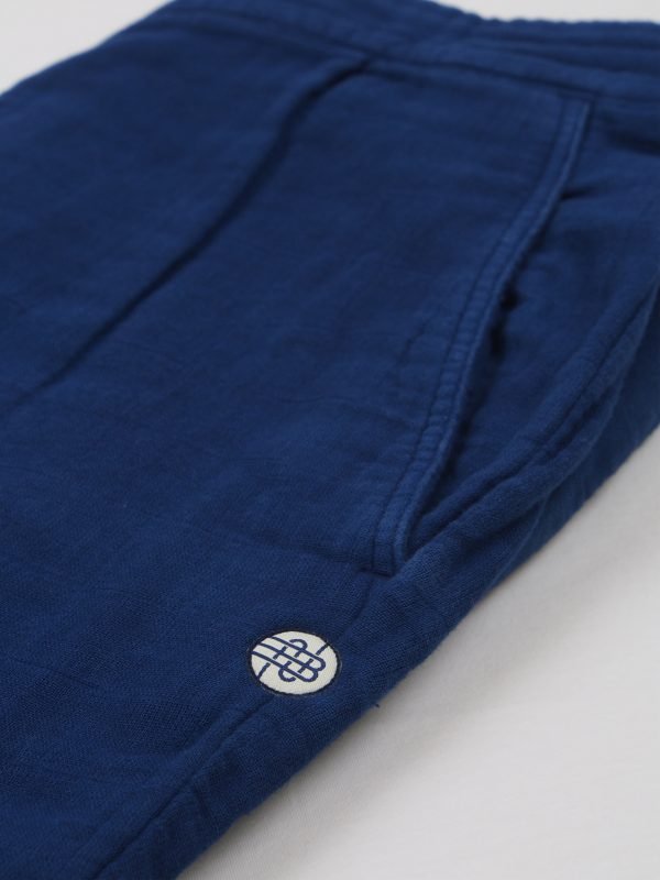 BN Natural Blue Cotton Pants - Image 3