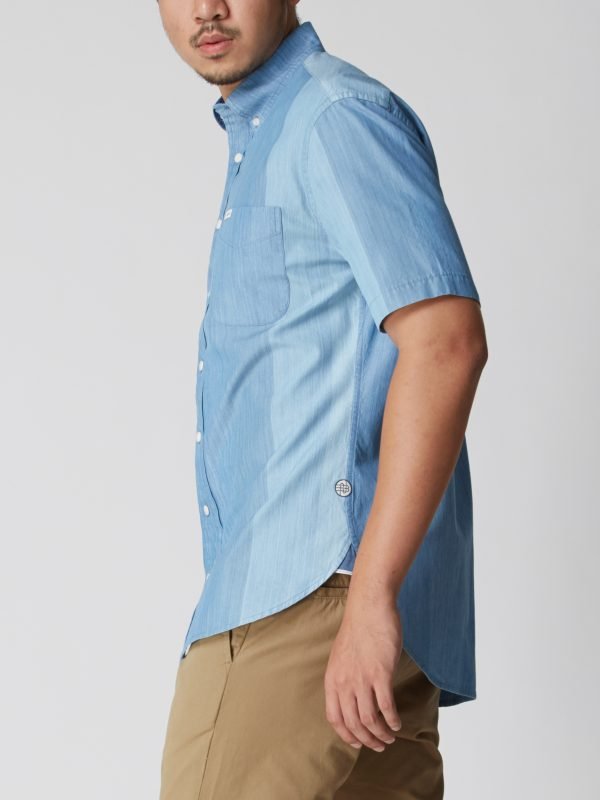 Blue Nails x Mann Craft Gradient Natural Blue Shirt - Image 5
