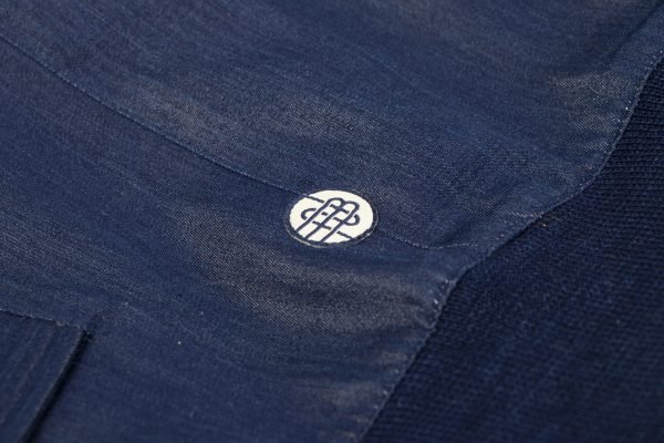 BN Natural Blue Harrington Jacket - Image 2